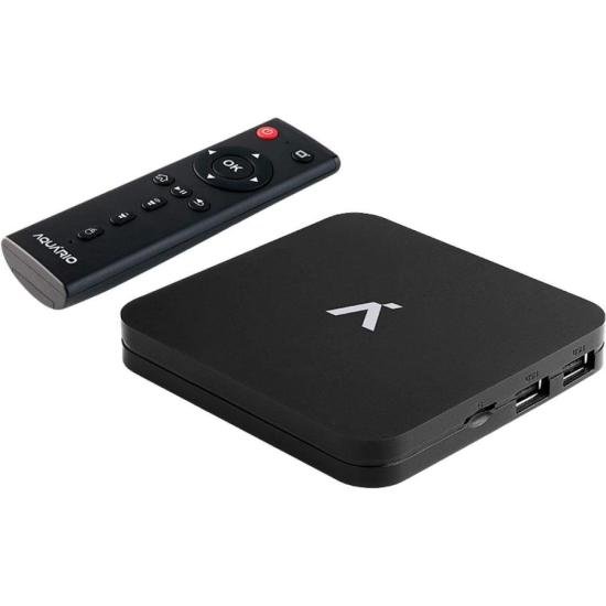 Smart Tv Box Aquário STV-3000 Padrão 4k 8gb Preto por 252,99 à vista no boleto/pix ou parcele em até 10x sem juros. Compre na loja Mundomax!