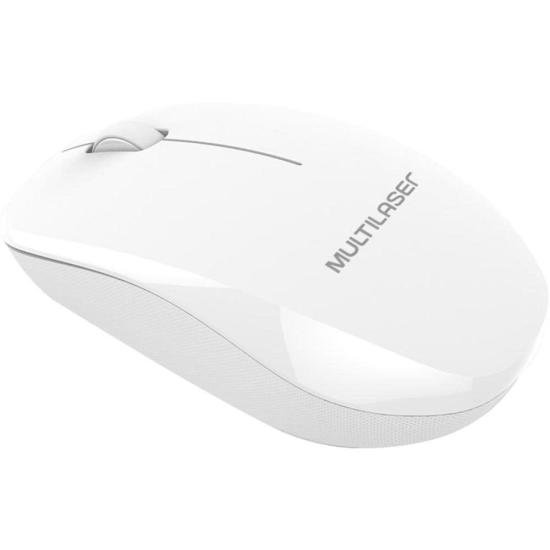 Mouse Sem Fio Multilaser MO310 USB Branco por 36,00 à vista no boleto/pix ou parcele em até 1x sem juros. Compre na loja Mundomax!