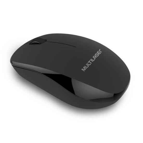 Mouse Sem Fio Multilaser MO309 USB Preto por 41,99 à vista no boleto/pix ou parcele em até 1x sem juros. Compre na loja Mundomax!