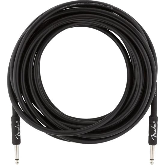 Cabo para Instrumento Fender Professional 7,5m Preto (78011)