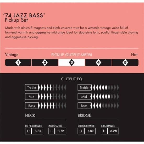 Comprar Captadores Fender Pure Vintage ‘74 Kit Jazz Bass