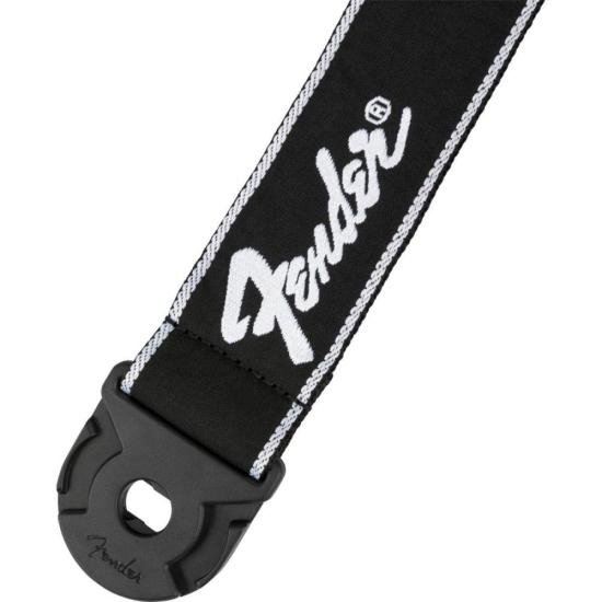 Correia Fender Quick Grip Locking Black/White por 199,00 à vista no boleto/pix ou parcele em até 7x sem juros. Compre na loja Mundomax!