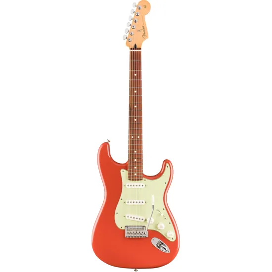 Guitarra Fender Player Fiesta Strat Red Ltd por 7.690,00 à vista no boleto/pix ou parcele em até 12x sem juros. Compre na loja Mundomax!