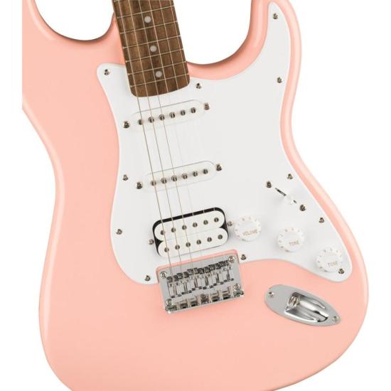 Guitarra Squier Strat HT HSS Shell Pink - Mundomax