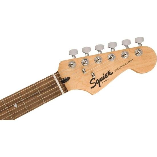 Guitarra Squier Strat HT HSS Shell Pink por 1.699,99 à vista no boleto/pix ou parcele em até 12x sem juros. Compre na loja Mundomax!