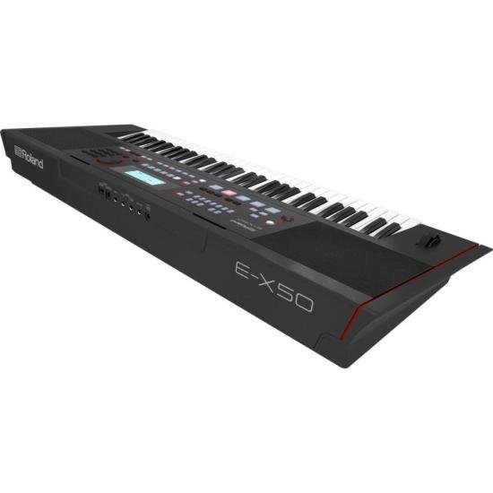 Teclado Arranjador E-x50 Roland por 3.099,99 à vista no boleto/pix ou parcele em até 12x sem juros. Compre na loja Mundomax!