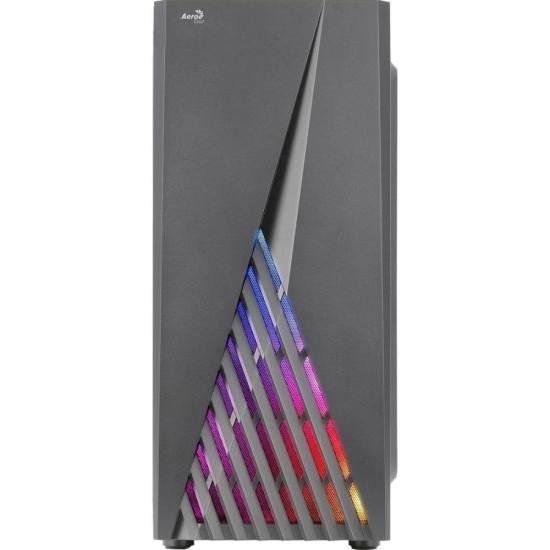 Gabinete Gamer Aerocool Delta Preto RGB Lateral Vidro por 268,71 à vista no boleto/pix ou parcele em até 10x sem juros. Compre na loja Aerocool!