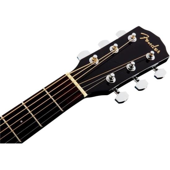 Violão Eletroacústico Fender CD60SCE Aço Black por 2.399,99 à vista no boleto/pix ou parcele em até 12x sem juros. Compre na loja Mundomax!
