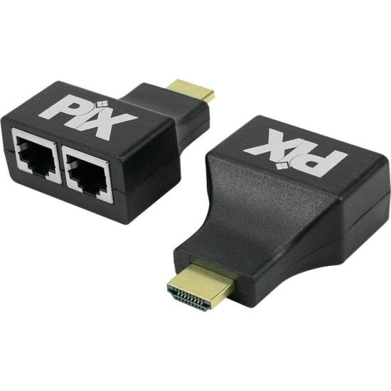 Extensor RJ45 X HDMI CAT5E/6 20m Pix por 34,00 à vista no boleto/pix ou parcele em até 1x sem juros. Compre na loja Mundomax!