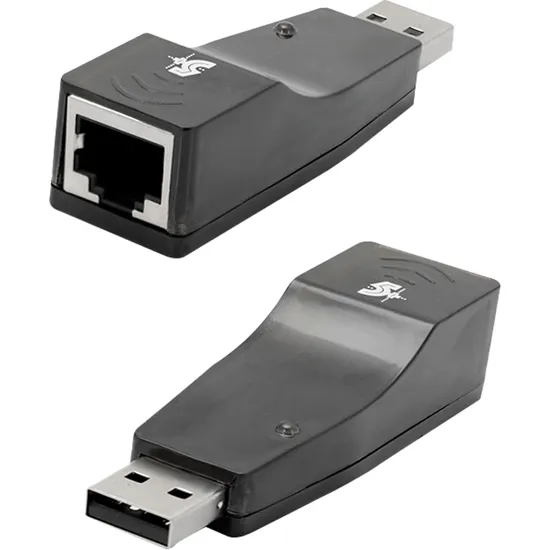 Adaptador USB 2.0 Para Rede RJ45 Ethernet 10/100 Mbps 5+ (78171)
