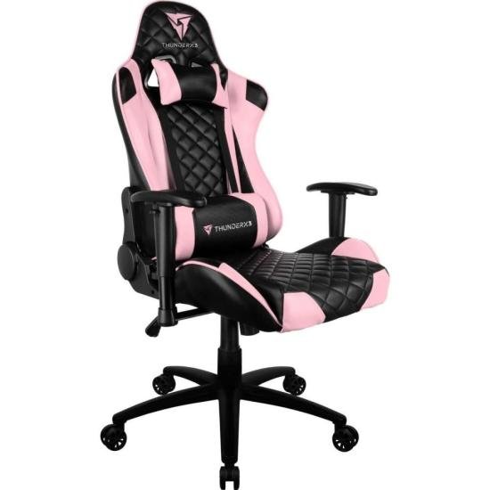 Cadeira Gamer ThunderX3 TGC12 Rosa por 1.299,90 à vista no boleto/pix ou parcele em até 12x sem juros. Compre na loja Thunderx3!