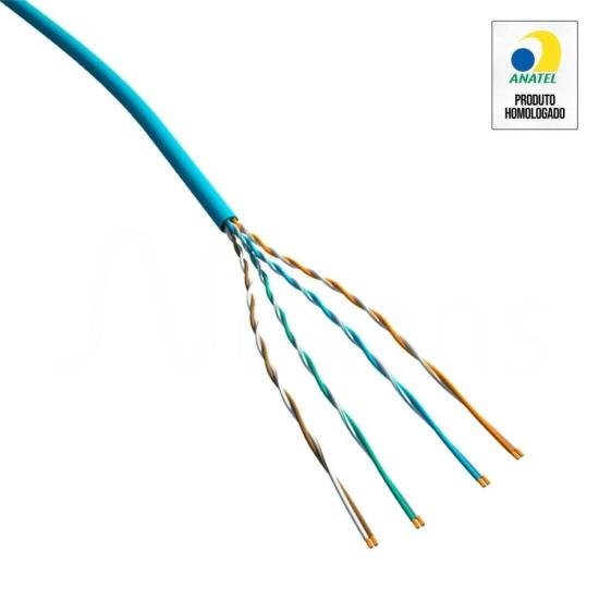 Cabo de Rede CAT.5E CMX 305m Azul Nexans por 685,00 à vista no boleto/pix ou parcele em até 10x sem juros. Compre na loja Mundomax!
