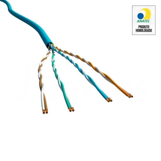 Cabo de Rede CAT.5E CMX 305m Azul Nexans por 685,00 à vista no boleto/pix ou parcele em até 10x sem juros. Compre na loja Mundomax!