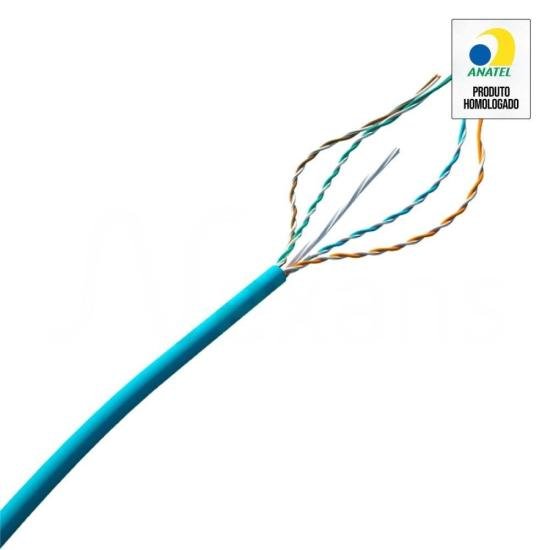 Cabo de Rede CAT.6 CM 305m Azul Nexans por 1.169,99 à vista no boleto/pix ou parcele em até 12x sem juros. Compre na loja Mundomax!