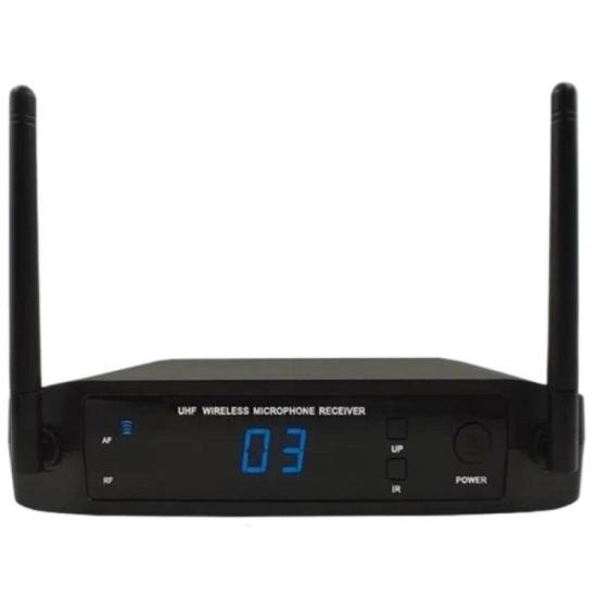 Sistema de Microfone Sem Fio Leson LS-906 Preto por 685,00 à vista no boleto/pix ou parcele em até 10x sem juros. Compre na loja Mundomax!