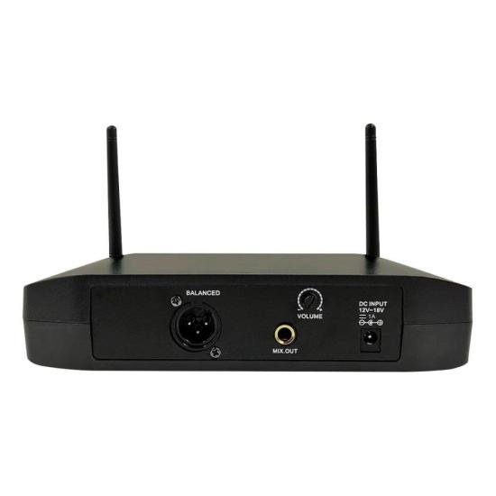 Sistema de Microfone Sem Fio Leson LS-901 Digital+ Preto por 469,99 à vista no boleto/pix ou parcele em até 10x sem juros. Compre na loja Mundomax!