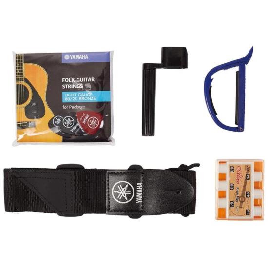 Kit de Violão Acústico Yamaha F310P TBS + Capa + Acessórios por 1.499,00 à vista no boleto/pix ou parcele em até 12x sem juros. Compre na loja Mundomax!