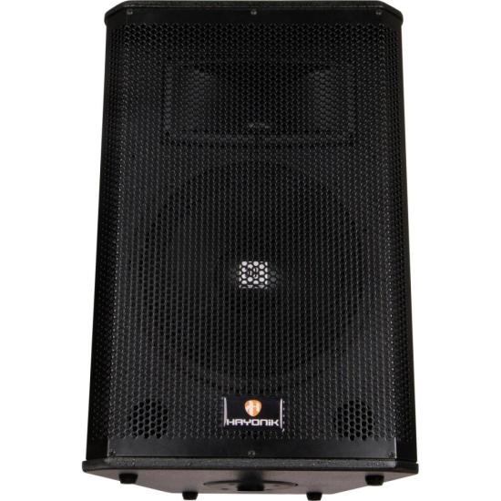Caixa de Som Amplificada HAYONIK CPX-12A 12\" com Falante e Driver JBL por 1.999,99 à vista no boleto/pix ou parcele em até 12x sem juros. Compre na loja Mundomax!