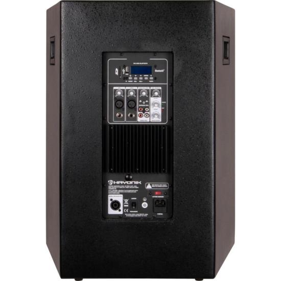 Caixa de Som Amplificada HAYONIK CPX-15A 15\" com Falante e Driver JBL por 1.939,00 à vista no boleto/pix ou parcele em até 12x sem juros. Compre na loja Mundomax!