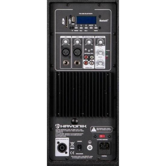 Caixa de Som Amplificada HAYONIK CPX-15A 15\" com Falante e Driver JBL por 1.939,00 à vista no boleto/pix ou parcele em até 12x sem juros. Compre na loja Mundomax!