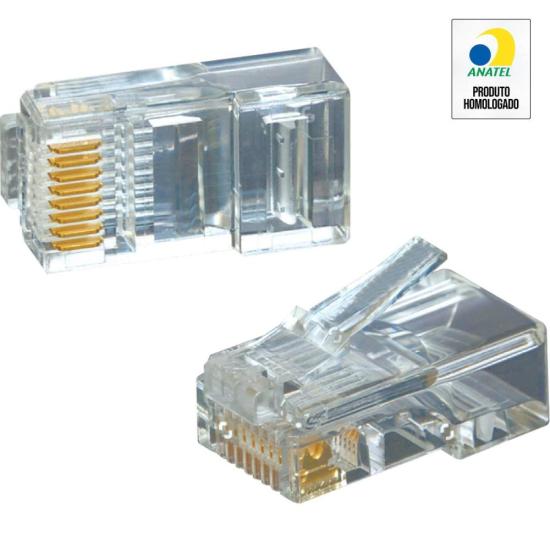 Conector CAT.5E RJ45 Macho Nexans por 28,00 à vista no boleto/pix ou parcele em até 1x sem juros. Compre na loja Mundomax!