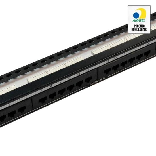 Patch Panel CAT.6 24 Portas Nexans por 820,99 à vista no boleto/pix ou parcele em até 10x sem juros. Compre na loja Mundomax!
