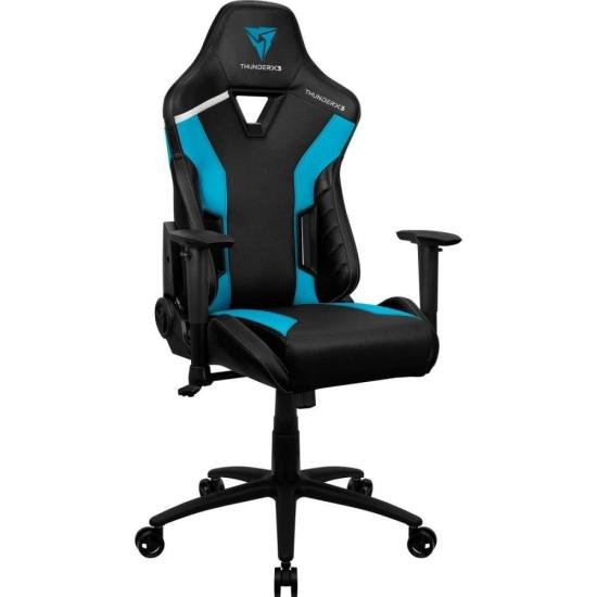 Cadeira Gamer ThunderX3 TC3 Azure Blue Azul por 1.445,00 à vista no boleto/pix ou parcele em até 12x sem juros. Compre na loja Mundomax!