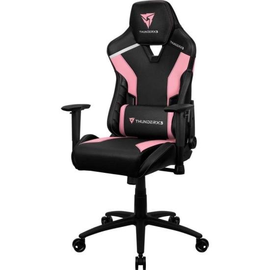 Cadeira Gamer ThunderX3 TC3 Sakura Black Rosa por 1.299,90 à vista no boleto/pix ou parcele em até 12x sem juros. Compre na loja Thunderx3!