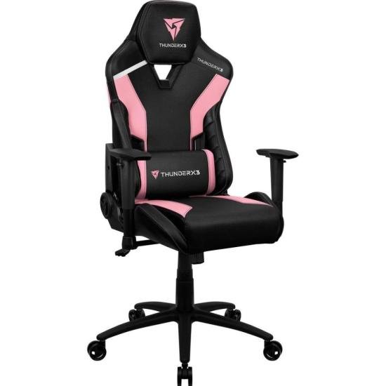 Cadeira Gamer ThunderX3 TC3 Sakura Black Rosa por 1.299,90 à vista no boleto/pix ou parcele em até 12x sem juros. Compre na loja Thunderx3!