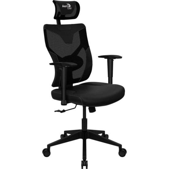 Cadeira Ergonômica Aerocool Guardian Smoky Black Preta por 1.359,90 à vista no boleto/pix ou parcele em até 12x sem juros. Compre na loja Aerocool!