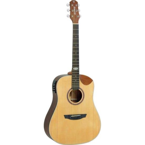 Violão Strinberg SD201HC Folk Aço Eletroacústico Natural Satin Com Bag por 1.349,00 à vista no boleto/pix ou parcele em até 12x sem juros. Compre na loja Mundomax!