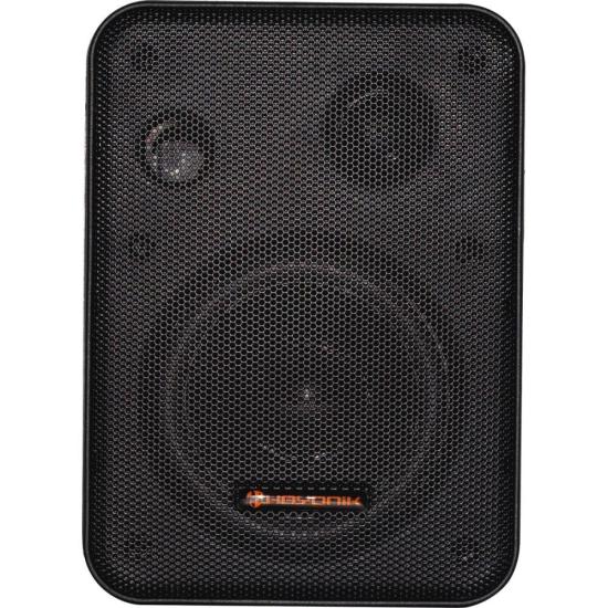 Caixa Acústica Hayonik Ambience Line 4\" MSB60NC Preta - Par por 255,00 à vista no boleto/pix ou parcele em até 10x sem juros. Compre na loja Mundomax!