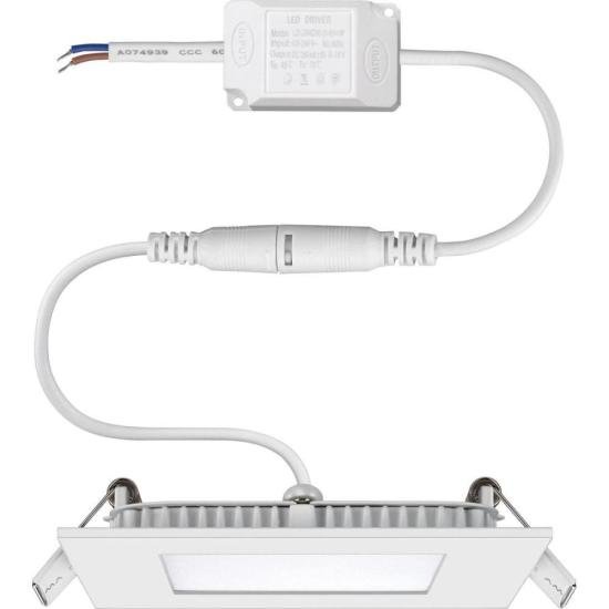 Painel Plafon Led Embutir Quadrada 24w 6500k Elgin por 42,00 à vista no boleto/pix ou parcele em até 1x sem juros. Compre na loja Mundomax!