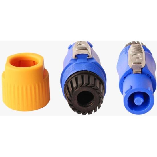 Conector de Som Powercon Azul Datalink por 38,99 à vista no boleto/pix ou parcele em até 1x sem juros. Compre na loja Mundomax!