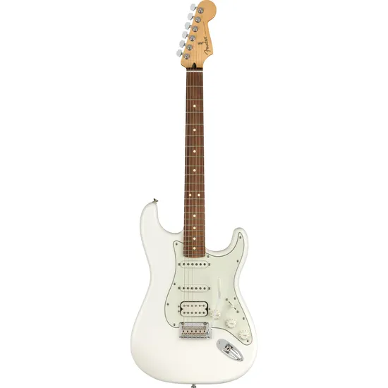 Guitarra Fender Stratocaster Player HSS Polar White por 7.999,99 à vista no boleto/pix ou parcele em até 12x sem juros. Compre na loja Mundomax!