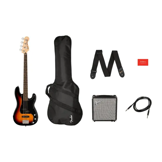 Kit Baixo Squier Affinity Series Precision Bass PJ Pack Sunburst (78512)