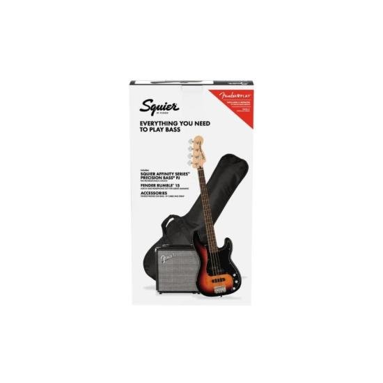 Kit Baixo Squier Affinity Series Precision Bass PJ Pack Sunburst por 4.299,99 à vista no boleto/pix ou parcele em até 12x sem juros. Compre na loja Mundomax!
