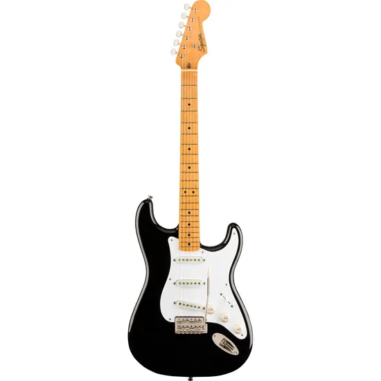 Guitarra Stratocaster Squier Classic Vibe 50s Black por 4.399,99 à vista no boleto/pix ou parcele em até 12x sem juros. Compre na loja Mundomax!