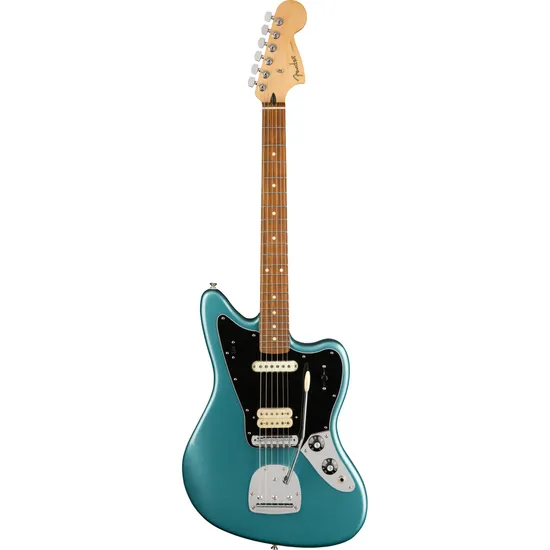 Guitarra Fender Player Jaguar Tidepool por 7.999,99 à vista no boleto/pix ou parcele em até 12x sem juros. Compre na loja Mundomax!