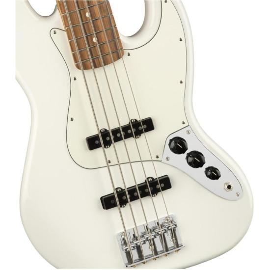 Fender Player Series Jazz Bass ホワイト Baixo Fender Player Jazz Bass Polar White - Reference Music