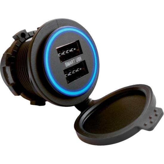 Carregador Veicular Roadstar RS1083UBR USB por 38,00 à vista no boleto/pix ou parcele em até 1x sem juros. Compre na loja Mundomax!