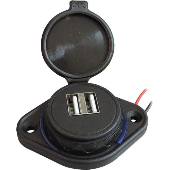 Carregador Veicular Roadstar RS1092UBR USB por 39,99 à vista no boleto/pix ou parcele em até 1x sem juros. Compre na loja Mundomax!