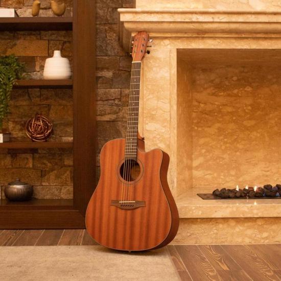 Violão Folk Elétrico Benson GDM100CE por 979,00 à vista no boleto/pix ou parcele em até 10x sem juros. Compre na loja Mundomax!