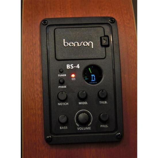 Violão Folk Elétrico Benson GDM100CE por 979,00 à vista no boleto/pix ou parcele em até 10x sem juros. Compre na loja Mundomax!