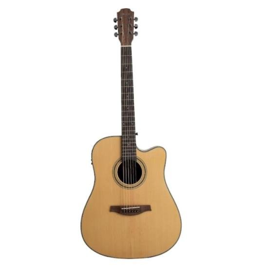 Violão Folk Elétrico Benson GD100CE Natural Satim por 949,00 à vista no boleto/pix ou parcele em até 10x sem juros. Compre na loja Mundomax!