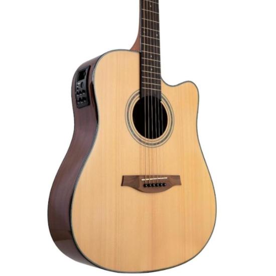 Violão Folk Elétrico Benson GD100CE por 949,00 à vista no boleto/pix ou parcele em até 10x sem juros. Compre na loja Mundomax!