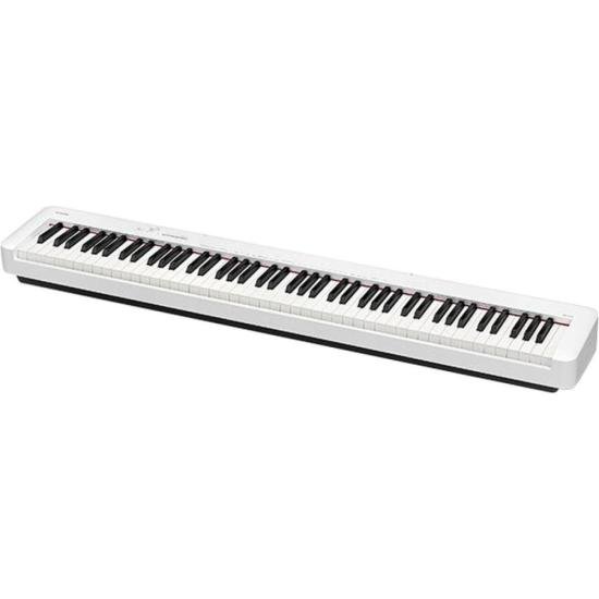 Piano Digital Casio CDP-S110WE Branco por 3.266,00 à vista no boleto/pix ou parcele em até 12x sem juros. Compre na loja Mundomax!