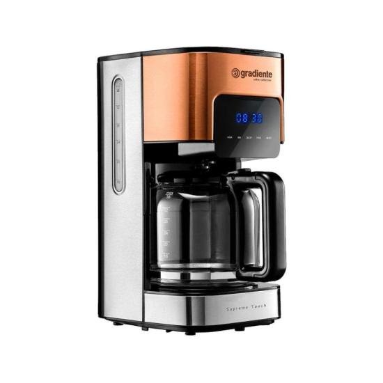 Cafeteira Digital Gradiente Supreme PGCA012 127v por 338,99 à vista no boleto/pix ou parcele em até 10x sem juros. Compre na loja Mundomax!
