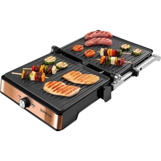 Grill Elétrico Gradiente Press Prime PGGR152 127v por 507,99 à vista no boleto/pix ou parcele em até 10x sem juros. Compre na loja Mundomax!