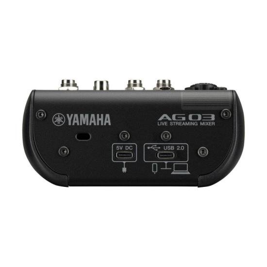 Mesa de Som Yamaha AG03MK2 Preto por 1.419,99 à vista no boleto/pix ou parcele em até 12x sem juros. Compre na loja Mundomax!